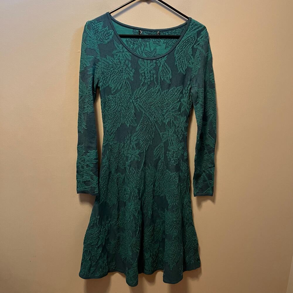 Peruvian Connection Ileanna Knit Dress Size XS Floral‎